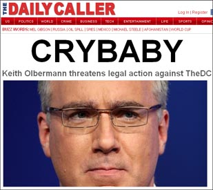 Daily Caller - Crybaby