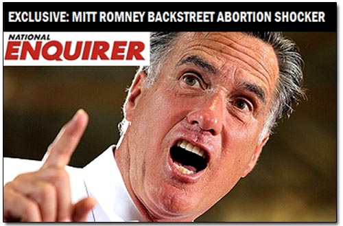 Mitt Romney Abortion Shocker