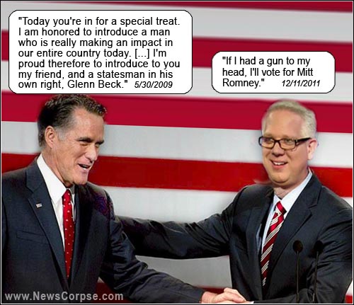 Mitt Romney & Glenn Beck