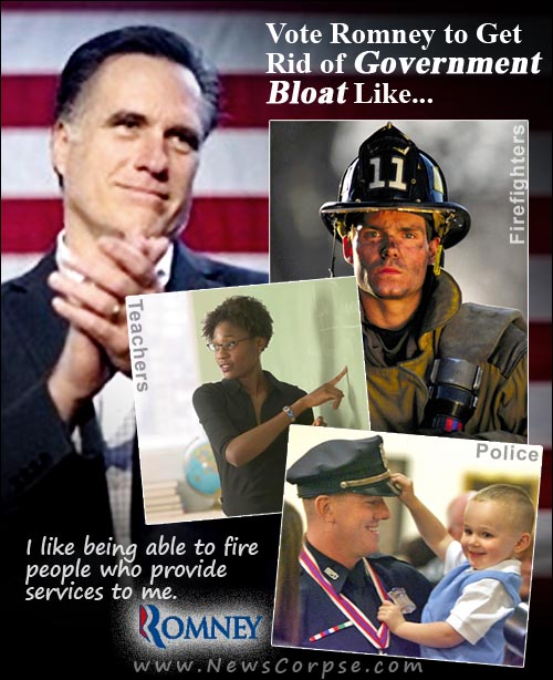 Mitt Romney on Government Bloat