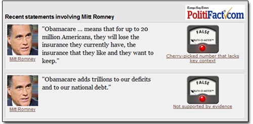 Romney's Lies