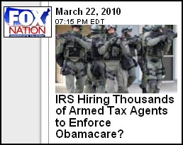 Fox Nation IRS Army