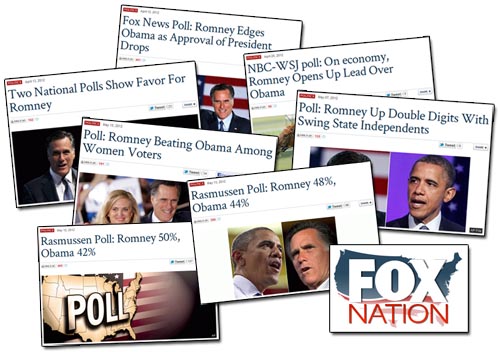 Fox Nation Polls - Romney Ahead