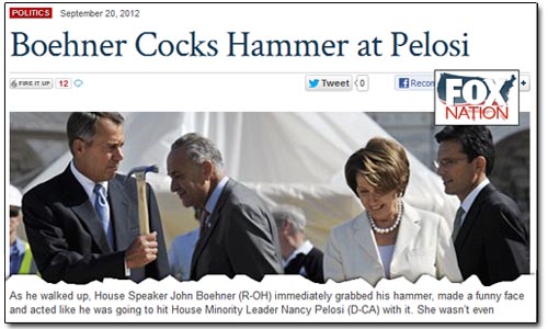 Fox Nation - Boehner Hammers Pelosi