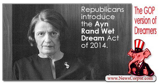 Ayn Rand Wet Dream Act