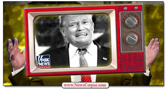 Donald Trump TV Set