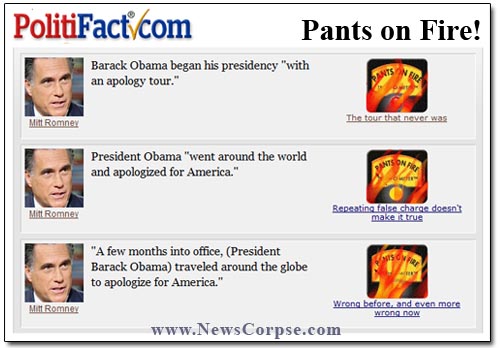 PolitiFact - Romney Hotpants