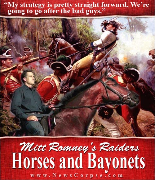 Mitt Romney's Horses and Bayonets