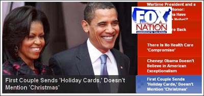 Fox Nation Obama Christmas