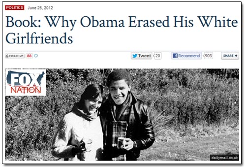 Fox Nation on Obama's White Girlfriends