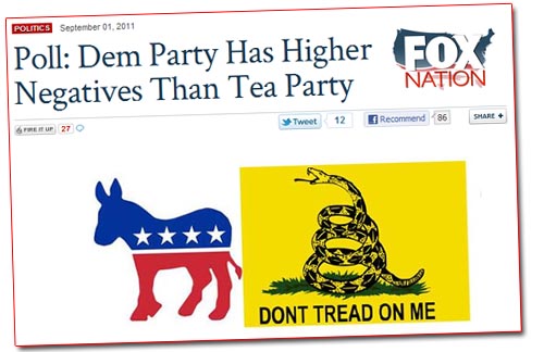 Fox Nation - Tea Party Negatives