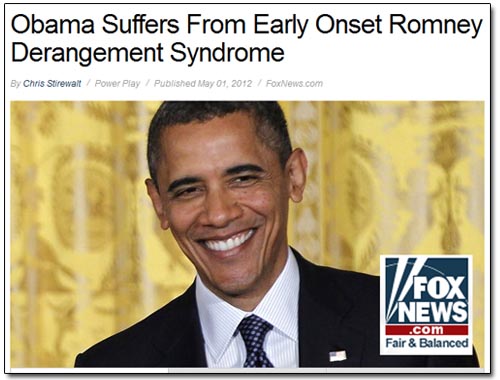 Fox News Romney Derangement