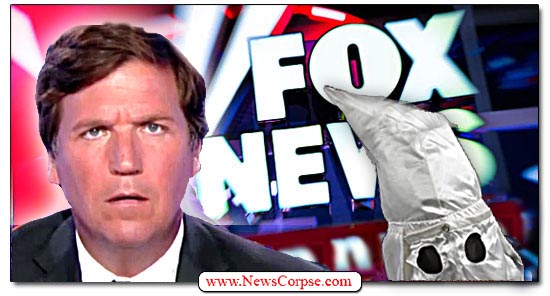 Fox News, Tucker Carlson, Klan Hat
