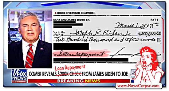 Fox News, James Comer, Joe Biden, Loan