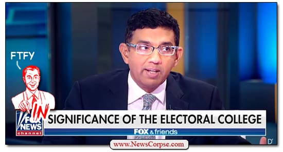 Fox News, Dinesh D'Souza
