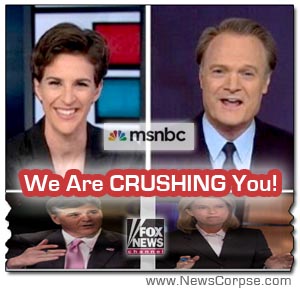 MSNBC Crushing Fox