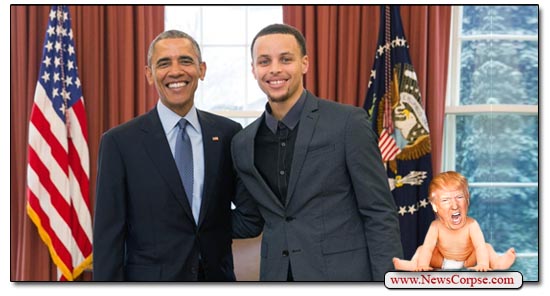 Steph Curry Obama