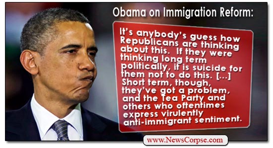 Obama on Immigration/Tea Party