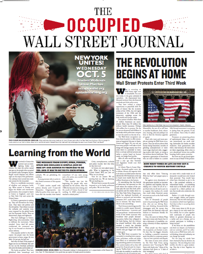 Occupied Wall Street Journal