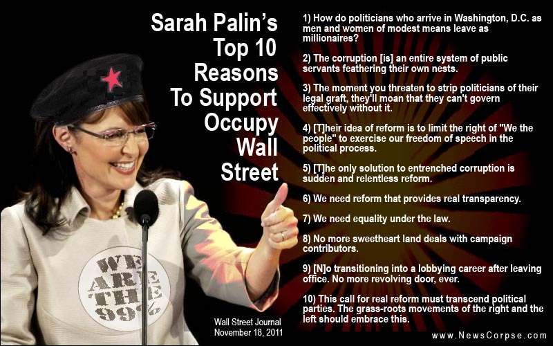 Sarah Palin OWS