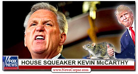 Kevin McCarthy, House Speaker (Squeaker), Donald Trump