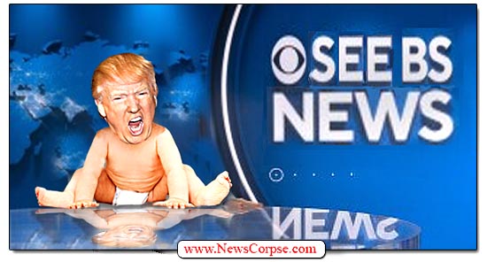 Donald Trump on CBS News (See BS)