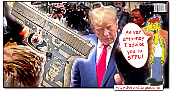 Donald Trump illegally buys a gun.