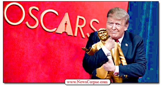 Trump with Oscar