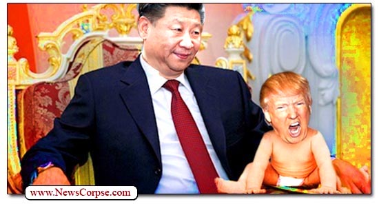 Donald Trump and Xi Jinping